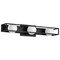 Nuvo Jenkins, 24 Inch 3 Light LED Vanity, Matte Black with Frosted Glass 62/2243 - alternate 1